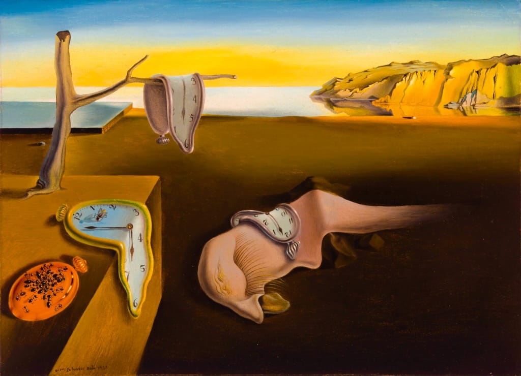 Os relógios derretidos de Salvador Dali